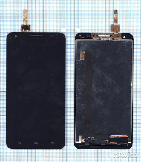 Дисплейный модуль для Huawei Honor 3X черный