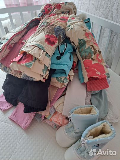 Вещи для девочки 86 92 98