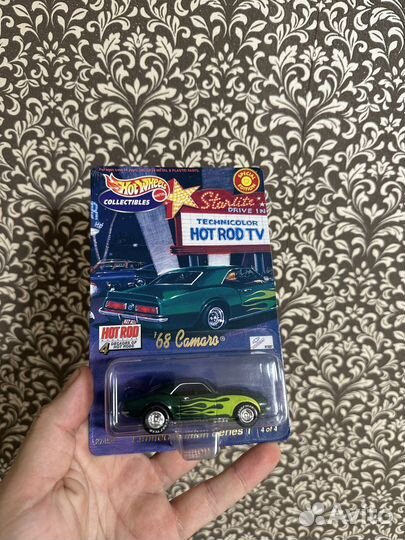 Hot Wheels 4 Decades of Hot Rod 68 Camaro