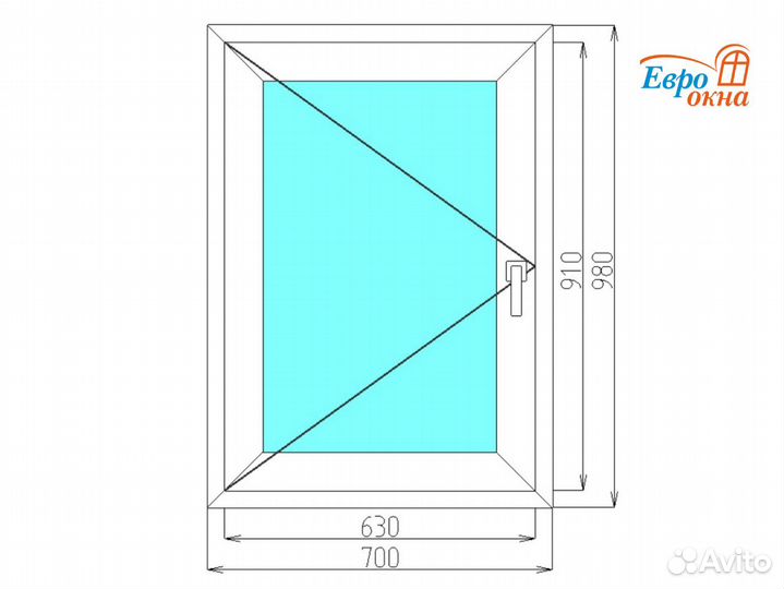 Окна пластиковые не б/у