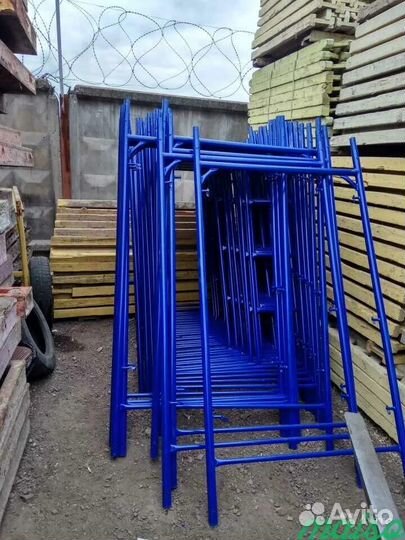 Леса строительные рамные. Аренда