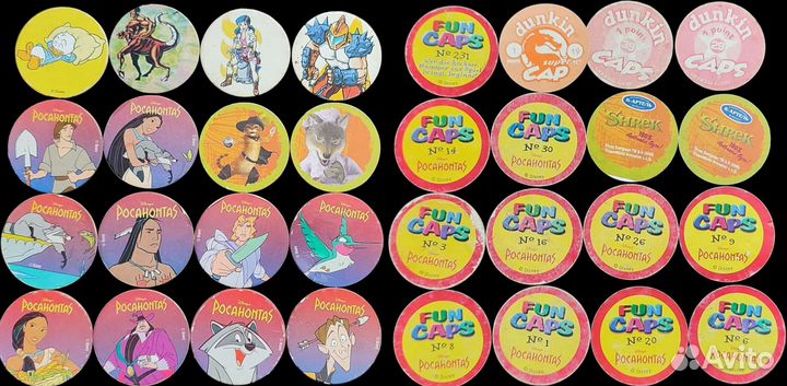 Фишки сотки кэпсы