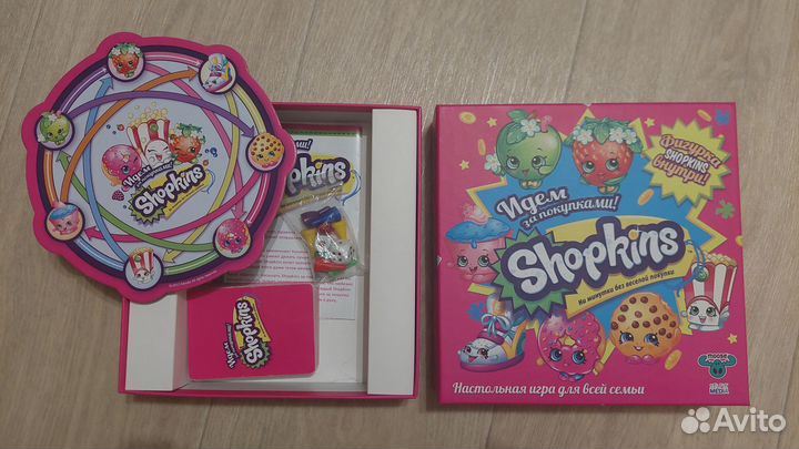 Настольная игра Шопкинс Идем за покупками