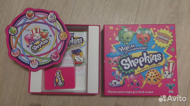 Настольная игра Шопкинс Идем за покупками