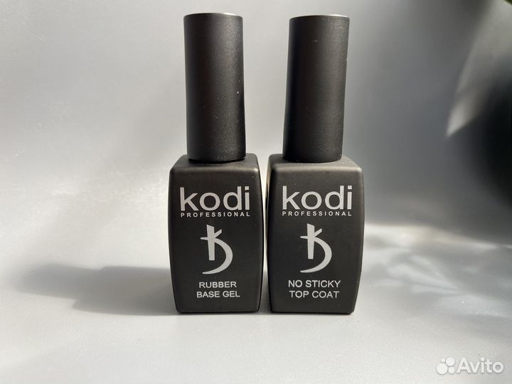 База и топ для ногтей Kodi и гель лаки