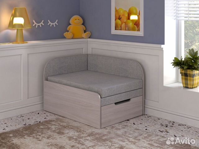 Кровать-диван раскладная с местом для хранения New