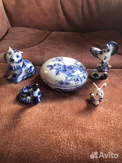 Посуда гжель