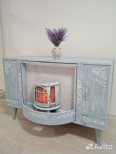 Тумба-комод-камин, 50 годы СССР, Румыния,декориров