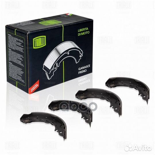 Колодки тормозные барабанные зад GF1402 T