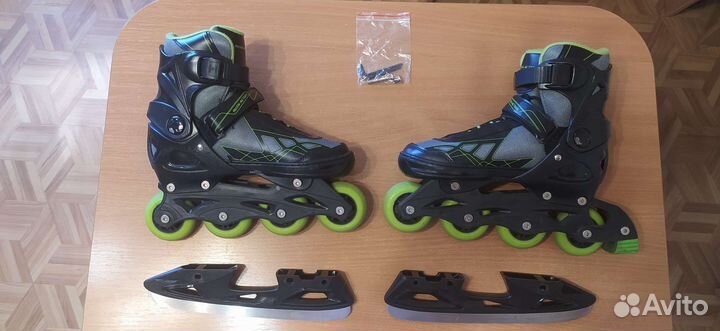 Роликовые коньки детские раздвижные