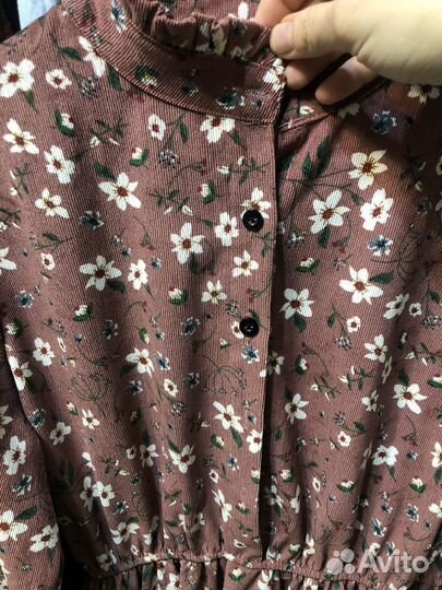 Платье женское теплое вельвет 42-44р