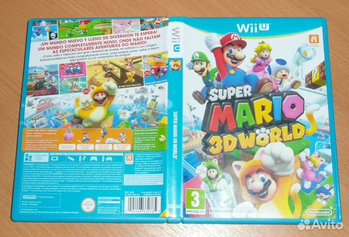 Игра Super Mario 3D World для Nintendo Wii U