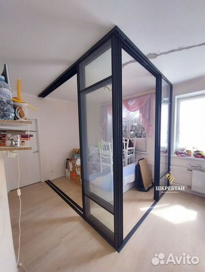 Межкомнатные перегородки из стекла