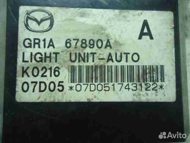 Блок управления светом для Mazda 6 GG GR1A67890A