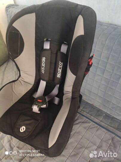 Детское автокресло sparco группа 0+,1