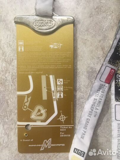 Vip Билеты на Formula 1 Singapore 2008