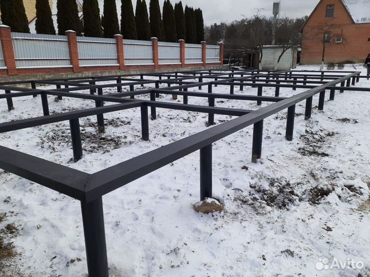 Винтовые сваи под ключ