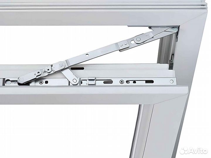 Ремонт окон, фурнитура fuhren RAL51946