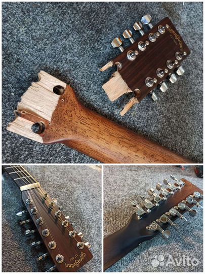 Ремонт гитар, реставрация и отсройка