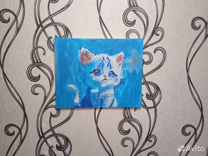 Котик картина
