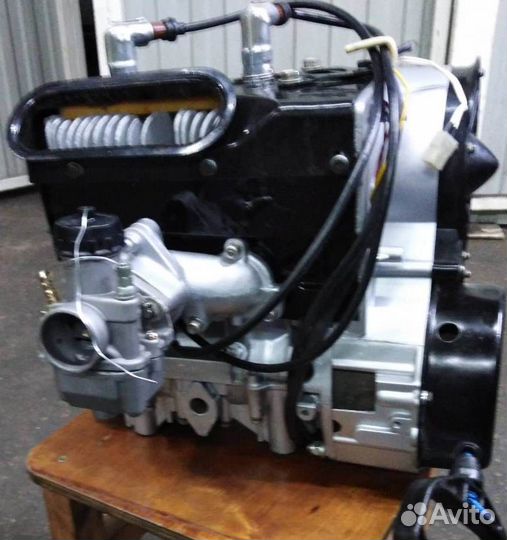 Двигатель на снегоходы Рысь