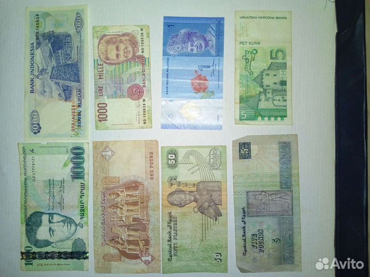 Боны банкноты. 20шт