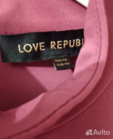 Платье Love republic нарядное 46 р-р