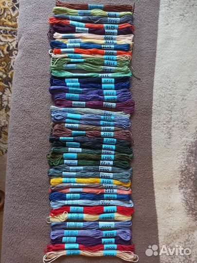 Остатки набора для вышивания крестом RTO