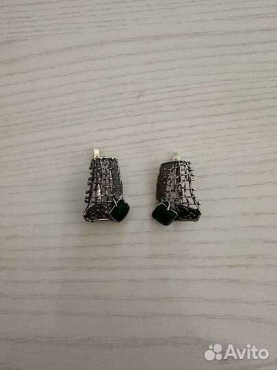 Серебряные серьги