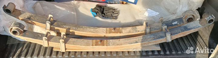 Рессоры риф, Mitsubishi L200 2005-2015 +300, 2шт