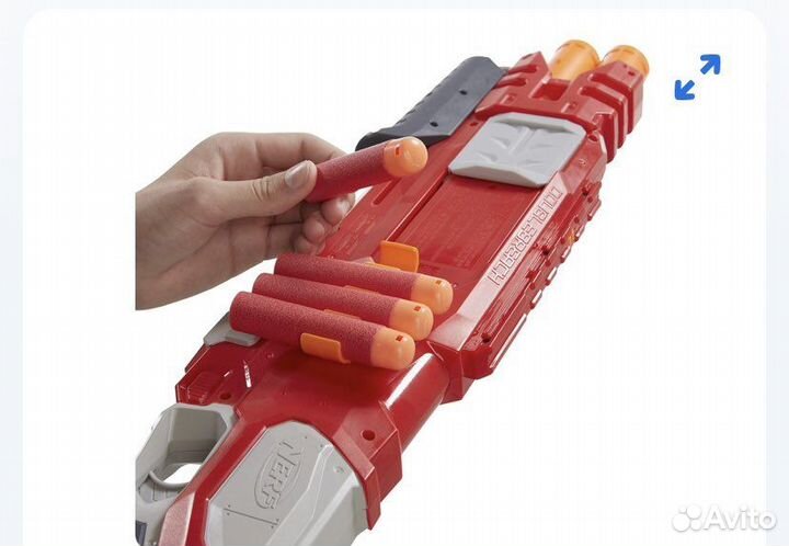 Бластер mega nerf doublebreach