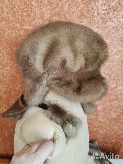 Шапка норковая