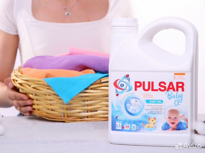 Гель стирки цветного белья2,7л