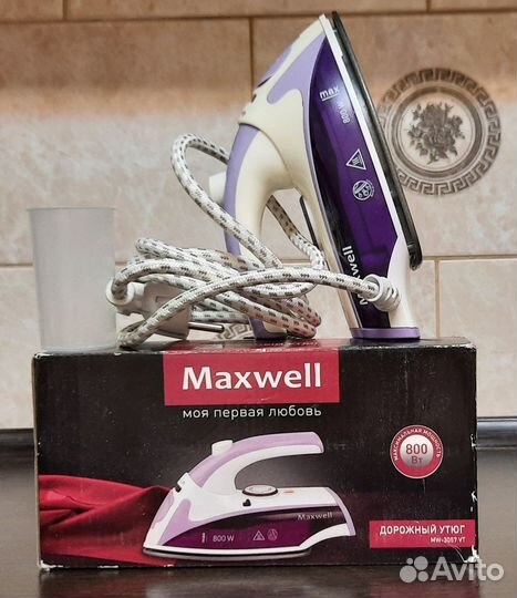 Утюг дорожный Maxwell