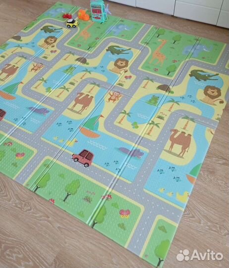 Складной детский коврик