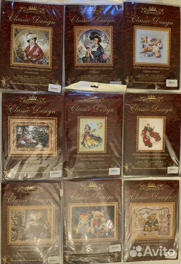 Наборы для вышивания крестом Classic Design