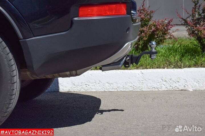 Фаркоп (тсу) прицепное под квадрат для Volvo XC90