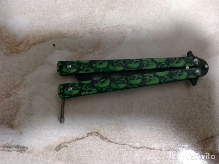 Бабочка тренировочная тупая