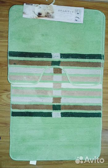 Коврик для ванной + коврик для туалета