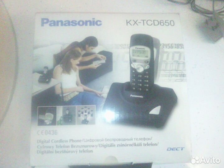 Стационарный телефон panasonic kx-tcd650