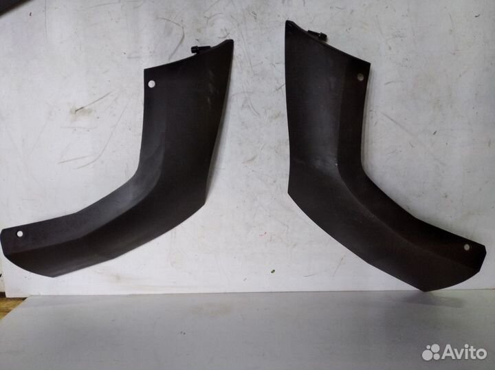 Накладки заднего бампера Haval F7 2018-2022