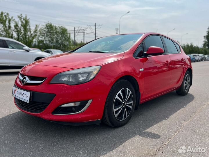 Opel Astra 1.6 МТ, 2013, 167 995 км