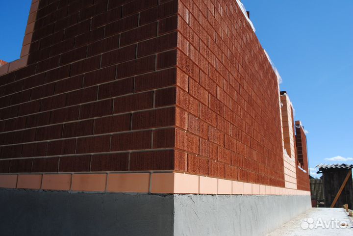 Лицевой кирпич Красный Велюр ГОСТ