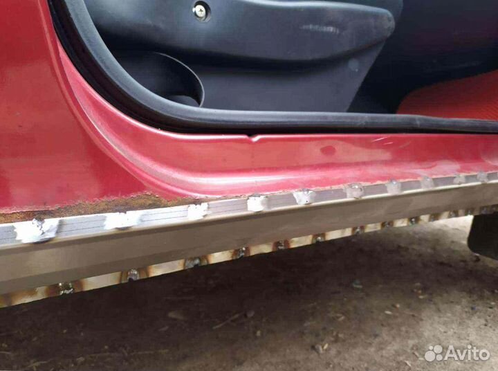 Пороги для Chevrolet Niva 1998-2020 (21236)