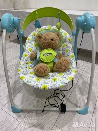 Электрическая качеля для малышей