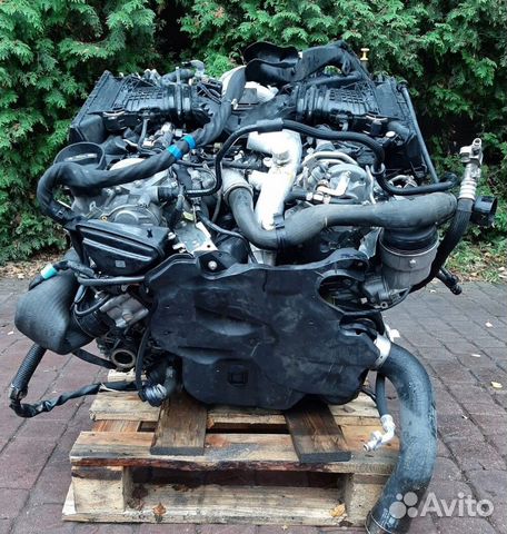 1 Двигатель Мерседес OM 642820 OM642826 блютек