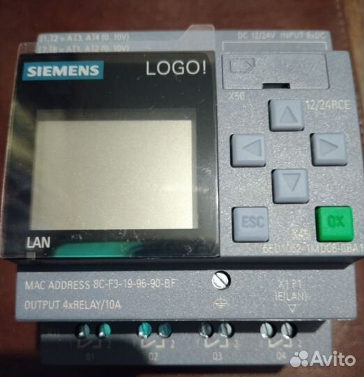 Контроллер siemens logo