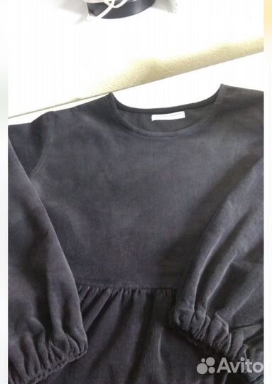 Платье вельветовое