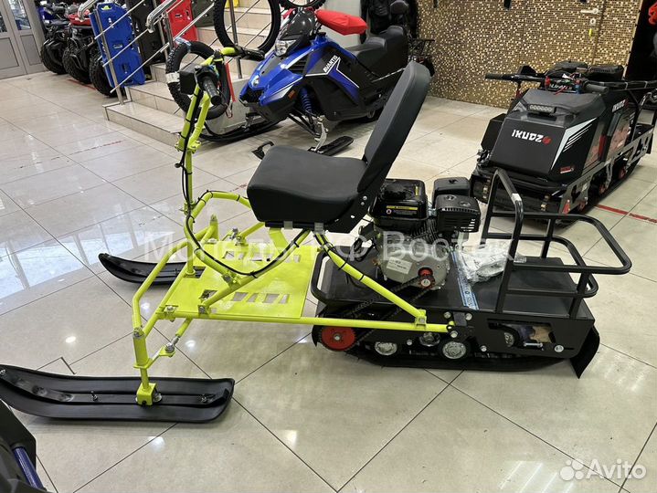 Мотобуксировщик Волчок 6,5 л.с. редуктор