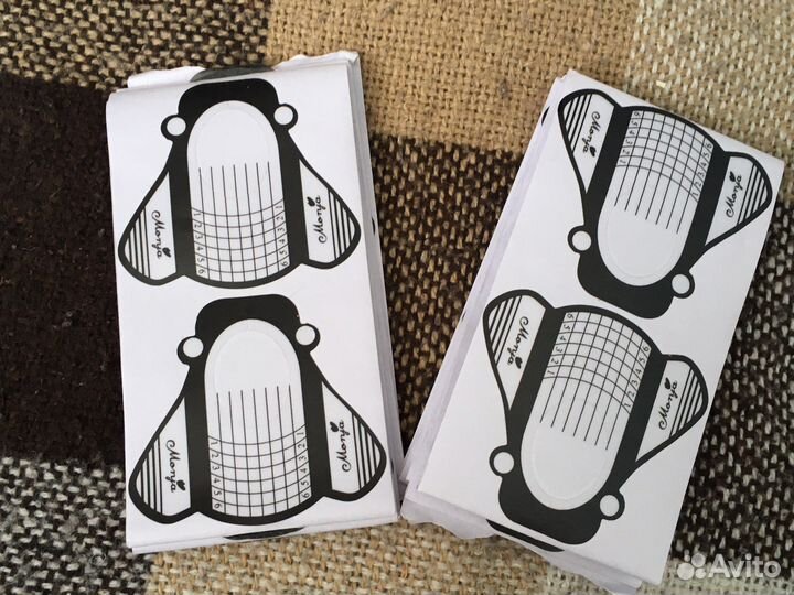 Нижние формы для наращивания ногтей